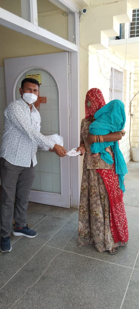 Awareness session about masks