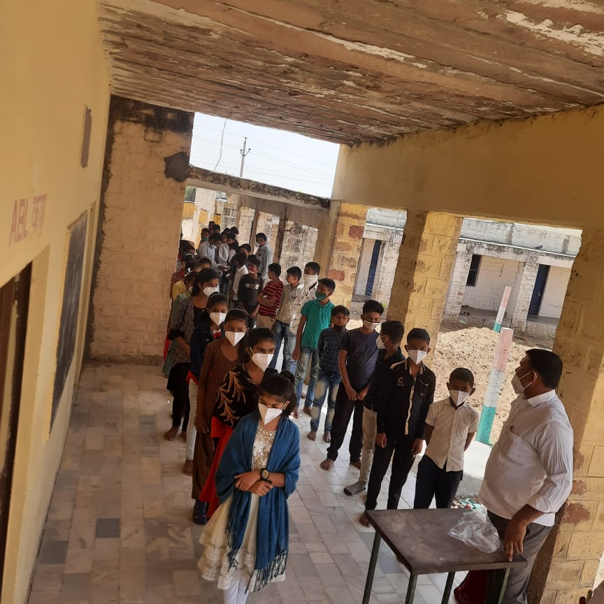 Logistics coordination for mask delivery