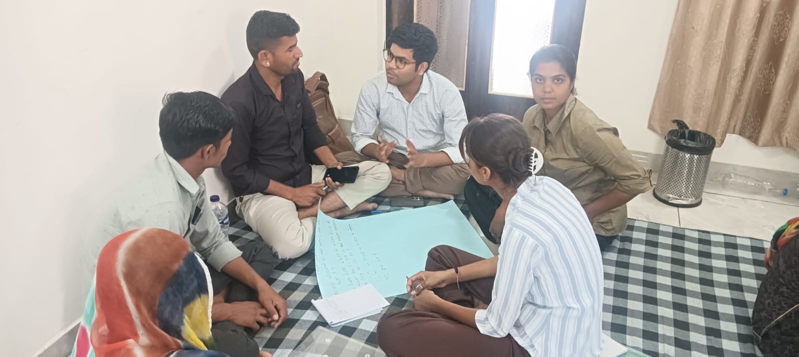 Joint workshop on land rights, social security, and social justice at Saroj Sadan, Kalyanpur, Balotra